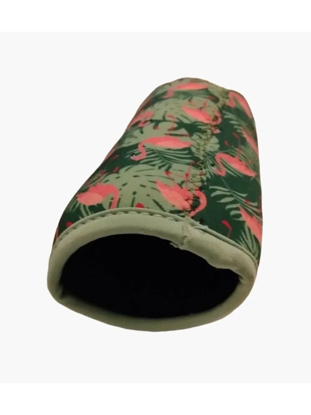 Insulated Flamingo Print Neoprene Bottle Holder